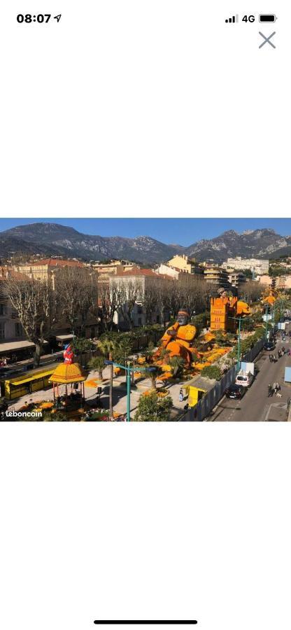 Menton Centre Vue Imprenable Sur Mer Et Jardin Bioves Экстерьер фото