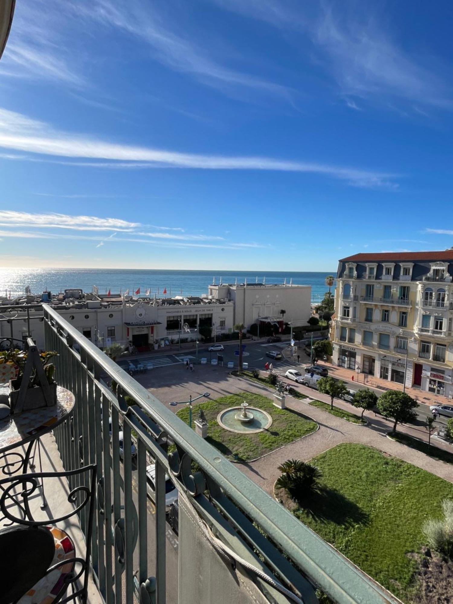 Menton Centre Vue Imprenable Sur Mer Et Jardin Bioves Экстерьер фото