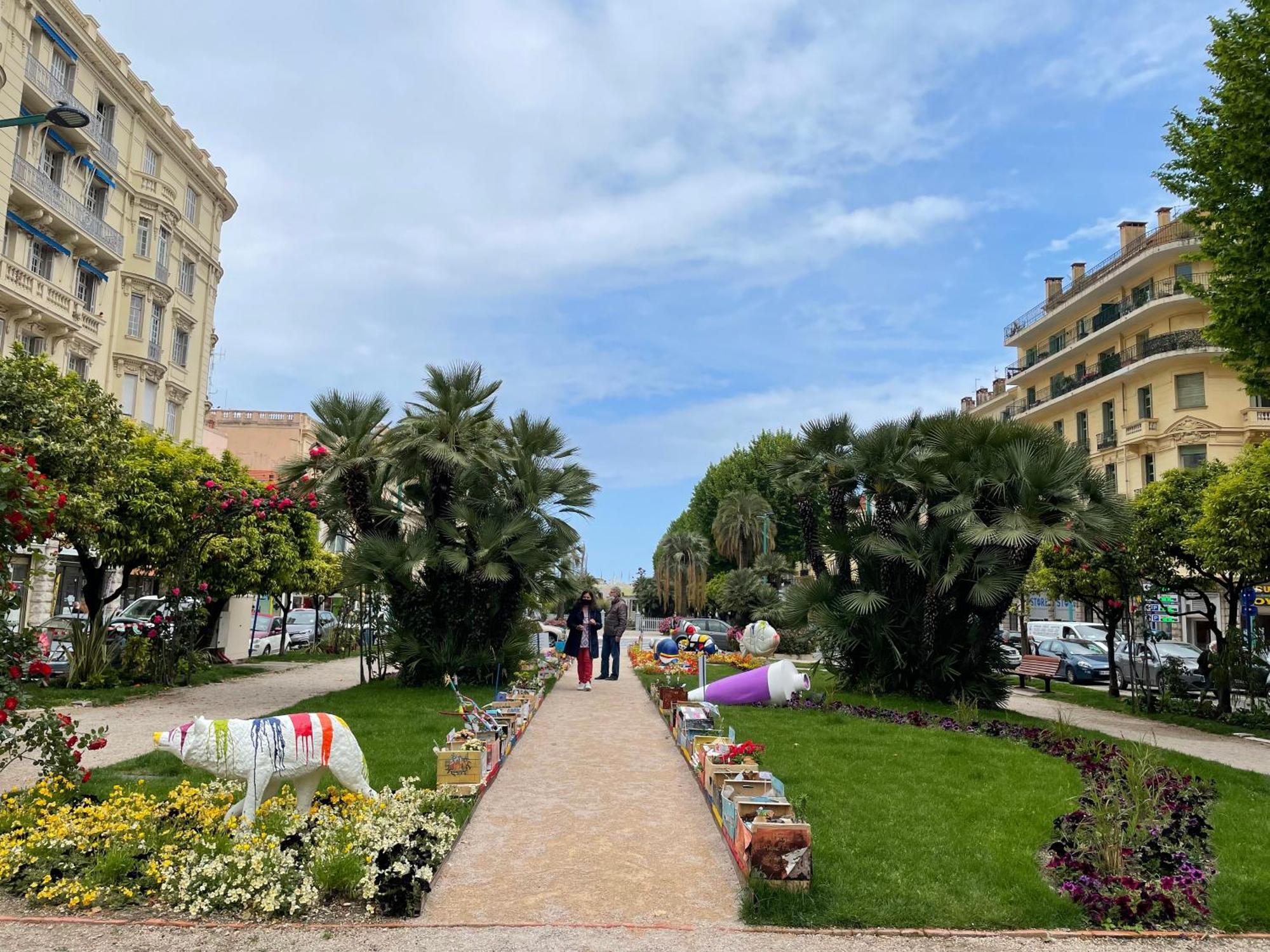 Menton Centre Vue Imprenable Sur Mer Et Jardin Bioves Экстерьер фото