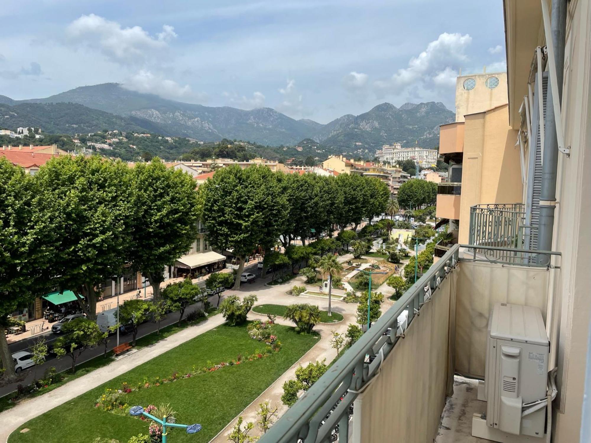 Menton Centre Vue Imprenable Sur Mer Et Jardin Bioves Экстерьер фото