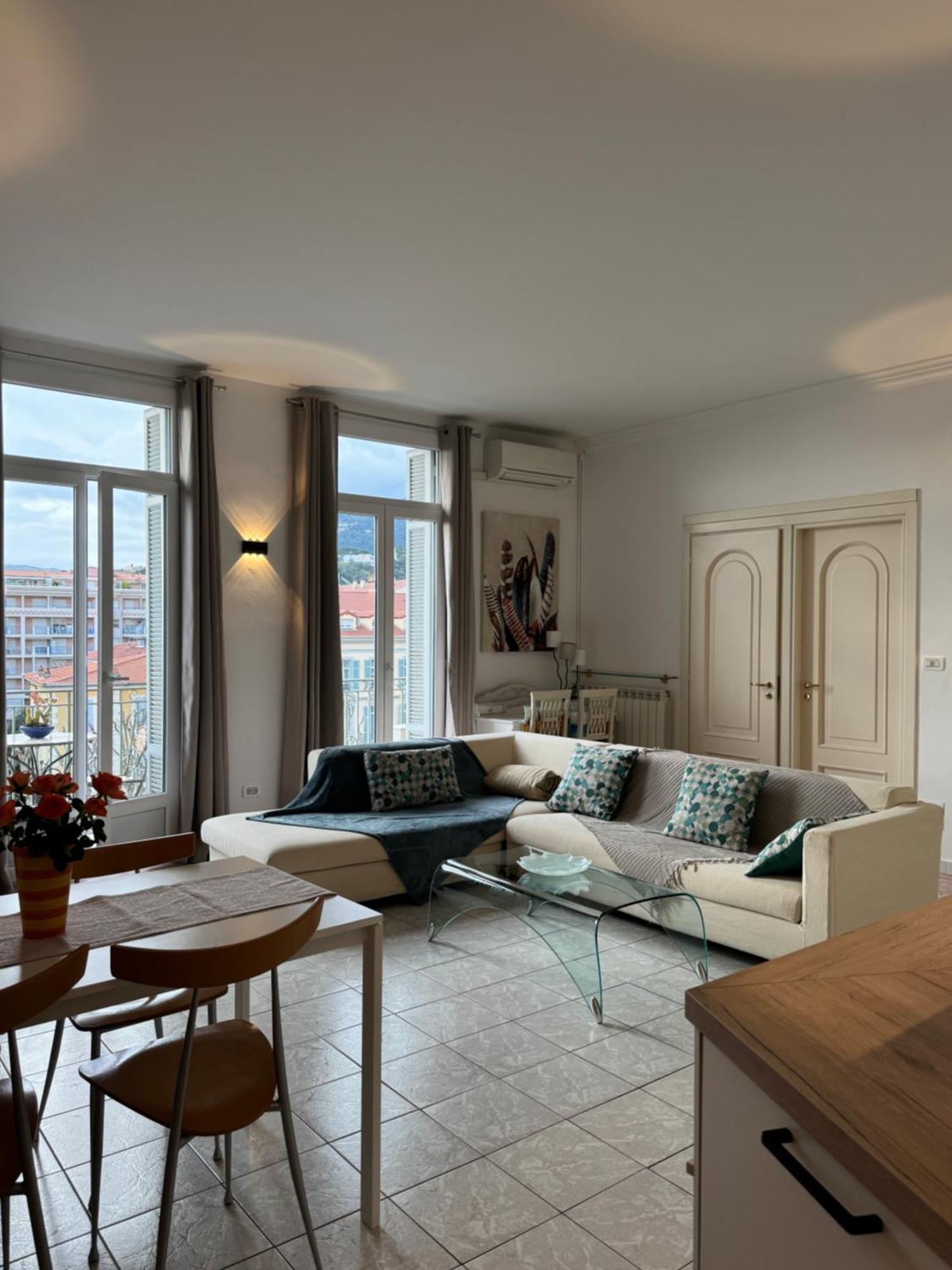 Menton Centre Vue Imprenable Sur Mer Et Jardin Bioves Экстерьер фото