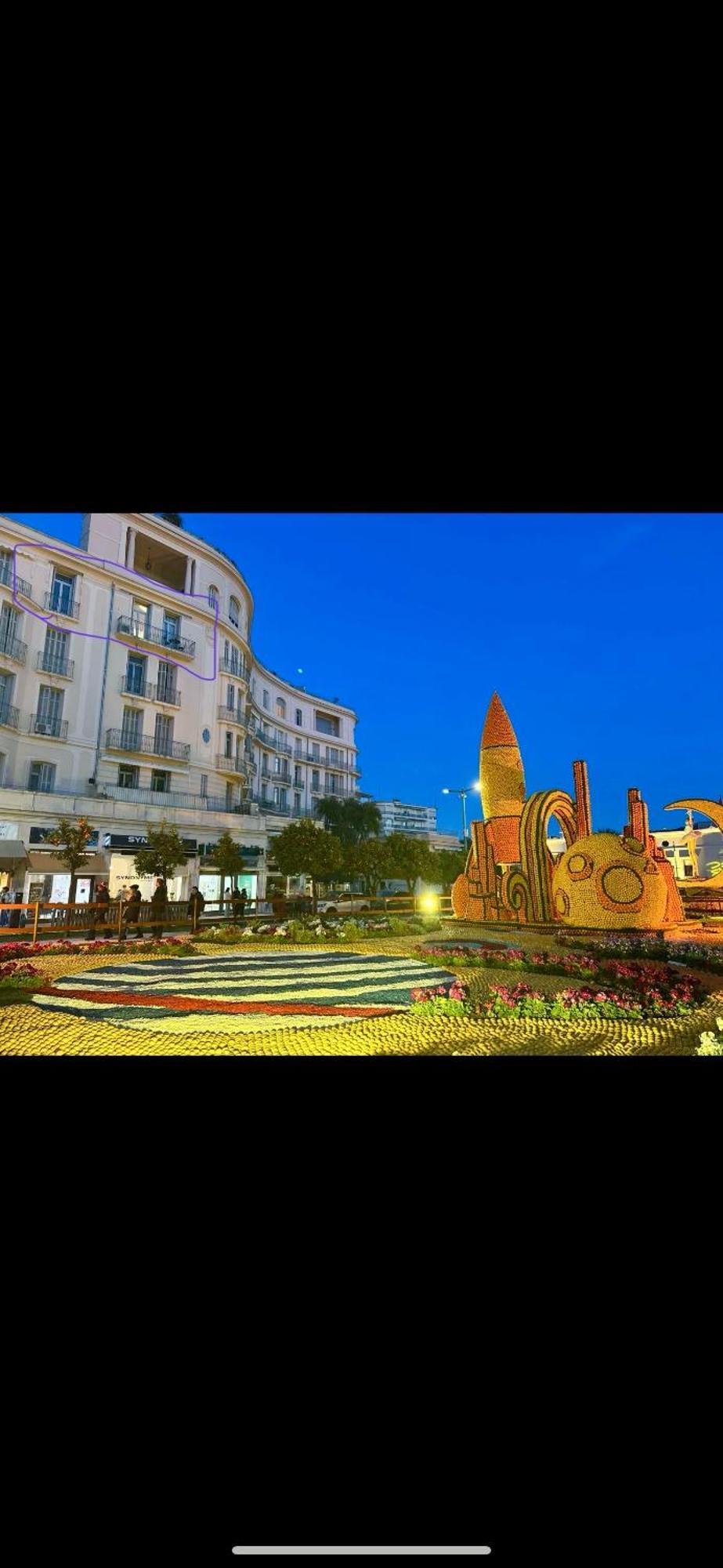 Menton Centre Vue Imprenable Sur Mer Et Jardin Bioves Экстерьер фото